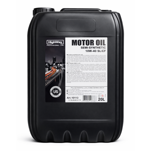 Олива HIGH WAY 10W-40 SL/CF 20л